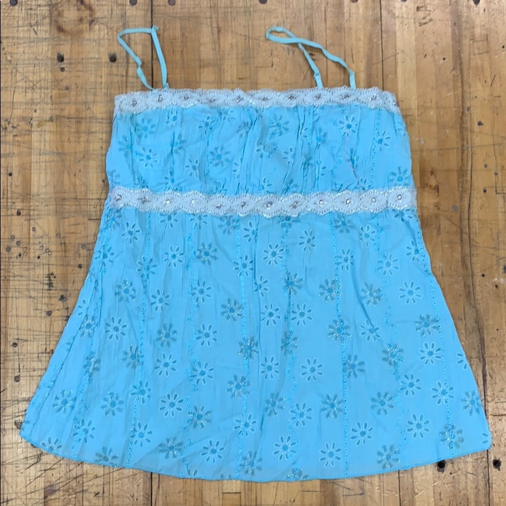 Spaghetti strap tank top